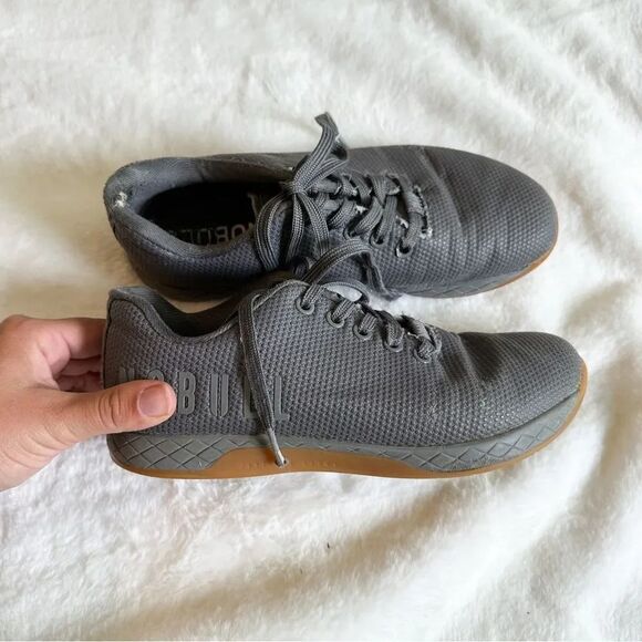 Nobull Dark Grey Gum Trainers Women's Size 7 - Picture 1 of 11